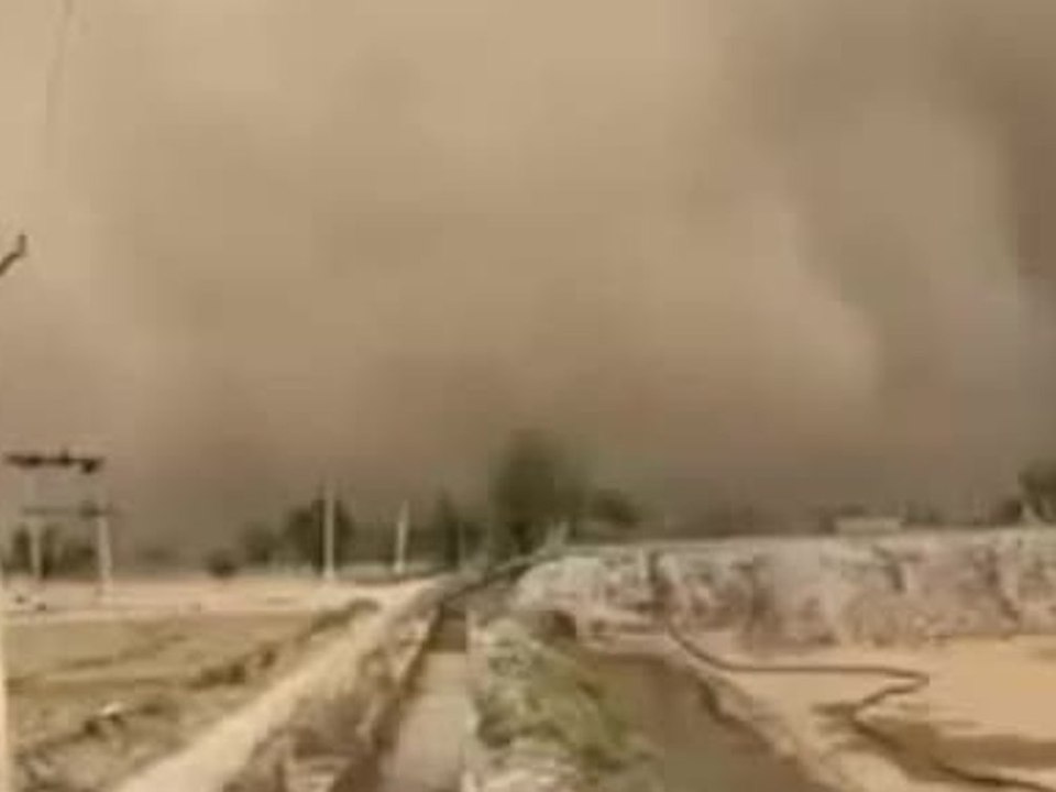 Gigantische staubwolken verschlucken ganze städte