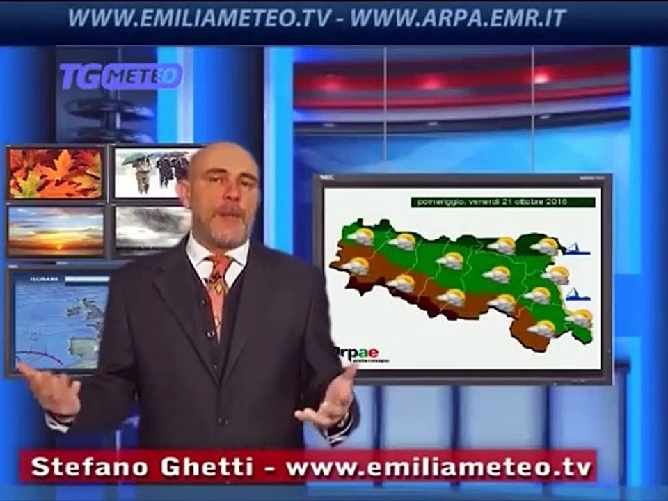 Previsioni meteo per sabato 22 ottobre