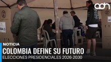 Elecciones presidenciales en Colombia 2026: inicia la votación