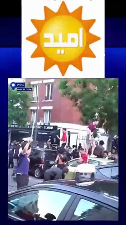 PSG Celebrations Turn Chaotic in Paris as Fires Break Out on Streets | UCL FINAL 2026 | N18S