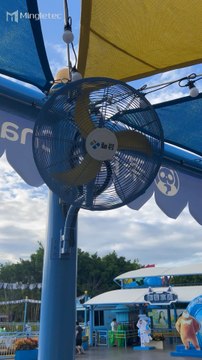 Mingletec 20 inch BLDC industrial wall fan #mingletec #wallfan #coolingfan #energysaving #warehouse