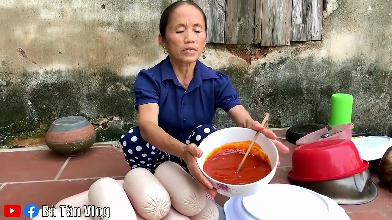 [YTP] Bà Tân làm Xúc Xích Mắm Tôm khổng lồ