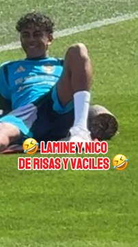 El vacile de Lamine y Nico Williams el primer día de Mundial