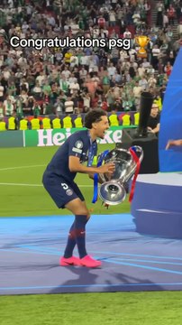 ⚽🏆 Le PSG sur le toit de l’Europe !Le Paris Saint-Germain l’a fait une nouvelle fois ! 🔥✅ Finale de Ligue des Champions face à Arsenal à Budapest