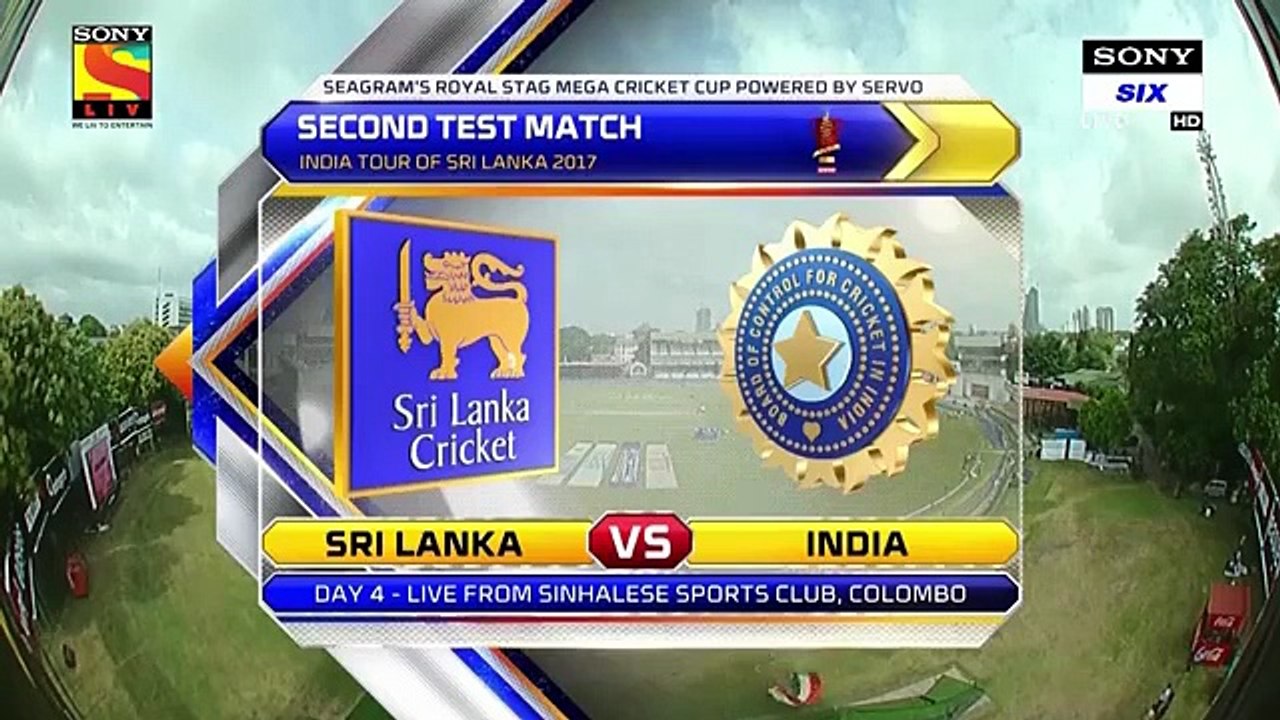 Jadeja's Fifer Wraps Up Series Victory for India - 2nd Test - Day 4 - 2017