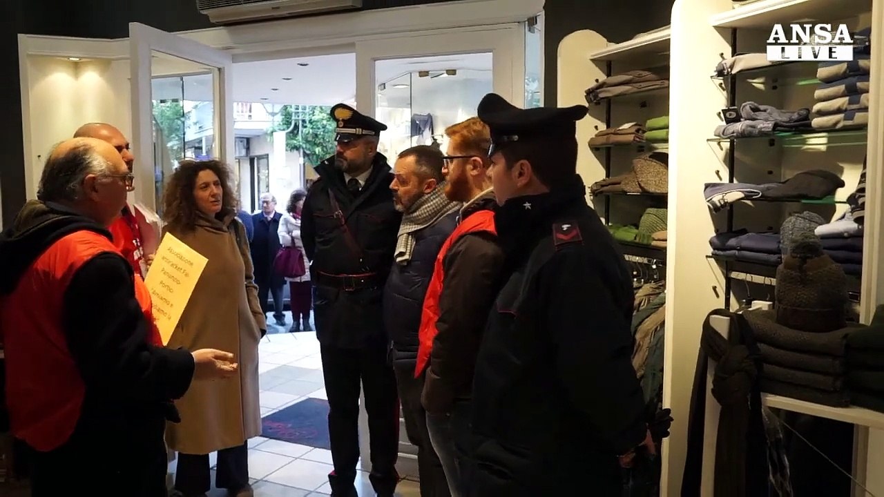 Passeggiata antiracket a Napoli