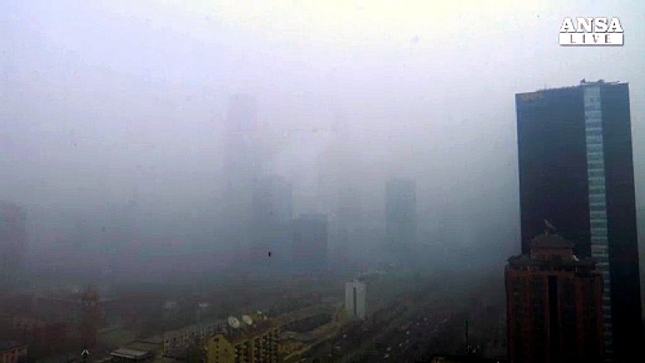 La Cina avvolta dallo smog