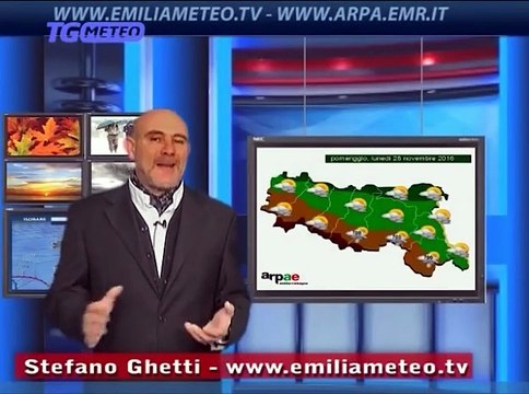 Previsioni meteo per martedì 29 novembre