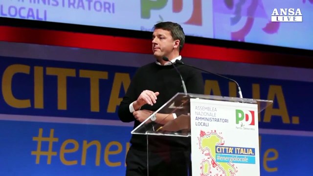 Pd, Renzi: voto per evitare vitalizi ingiusti verso cittadini