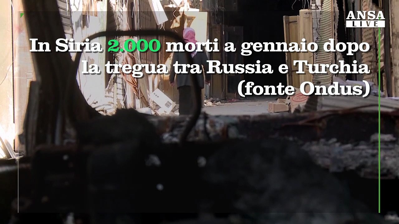Siria, tregua di sangue