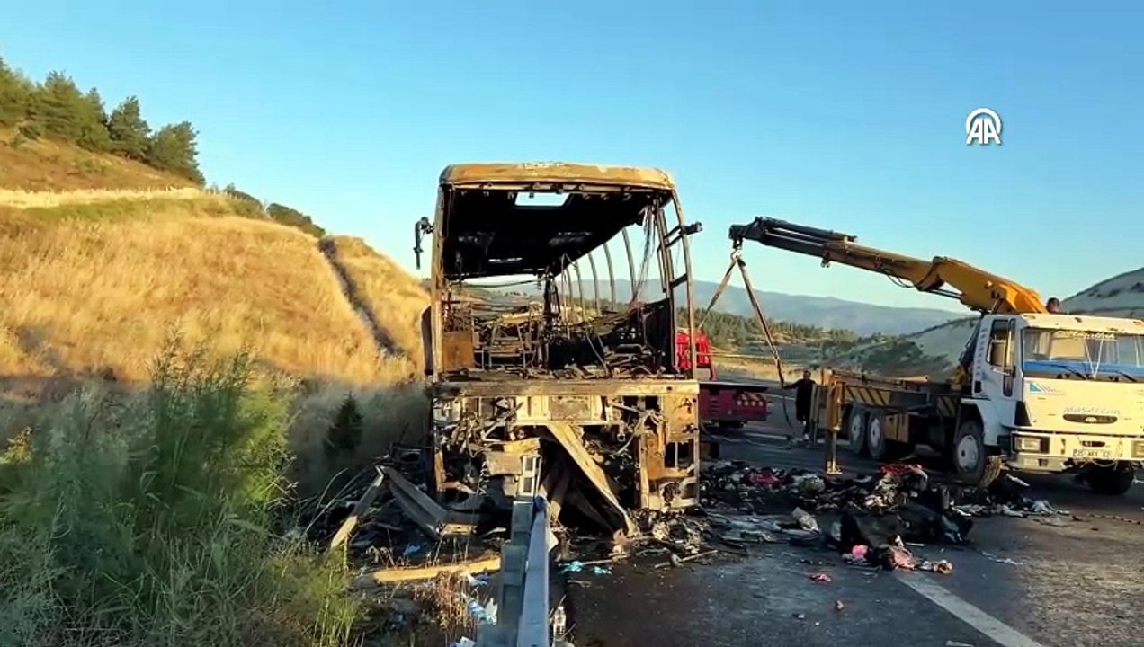 Denizli'deki otobüs kazasında acı detay: Yarım saat önce arıza nedeniyle durmuş