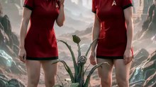 When the local flora gets a little too friendly 🌿👀 | Star Trek Parody