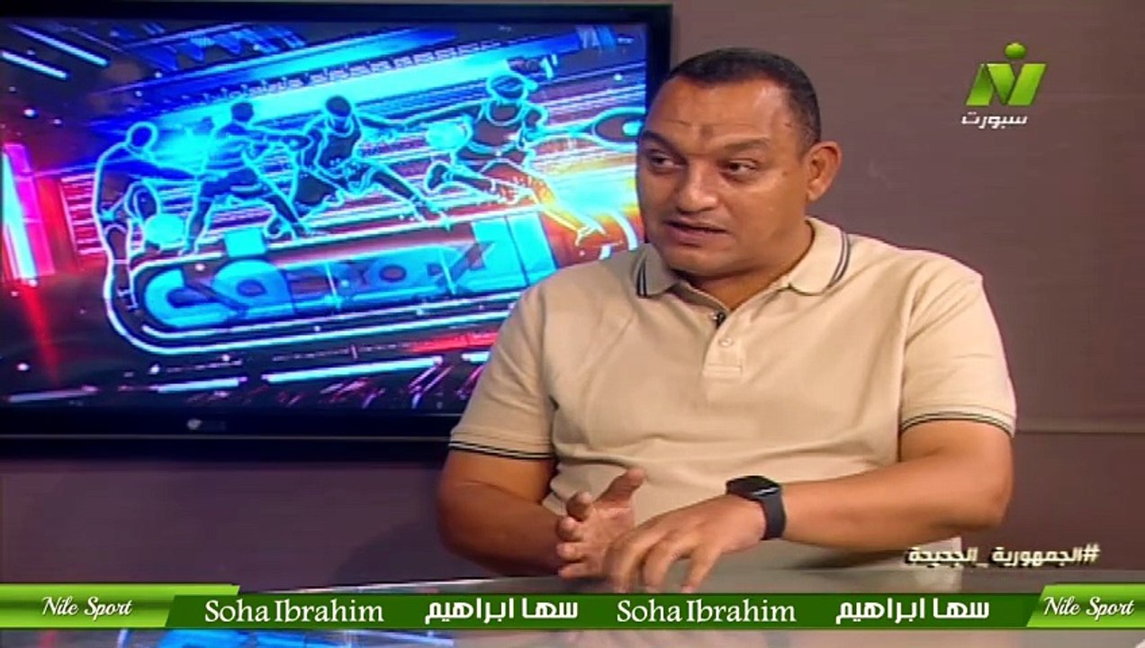 الاعلامية سها ابراهيم لقاء / محمد سعد لاعب المقاولون السابق الهدف الاحد 31 مايو 2026