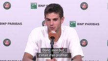 Roland-Garros - Jodar : "Je profite de ce qui m'arrive"