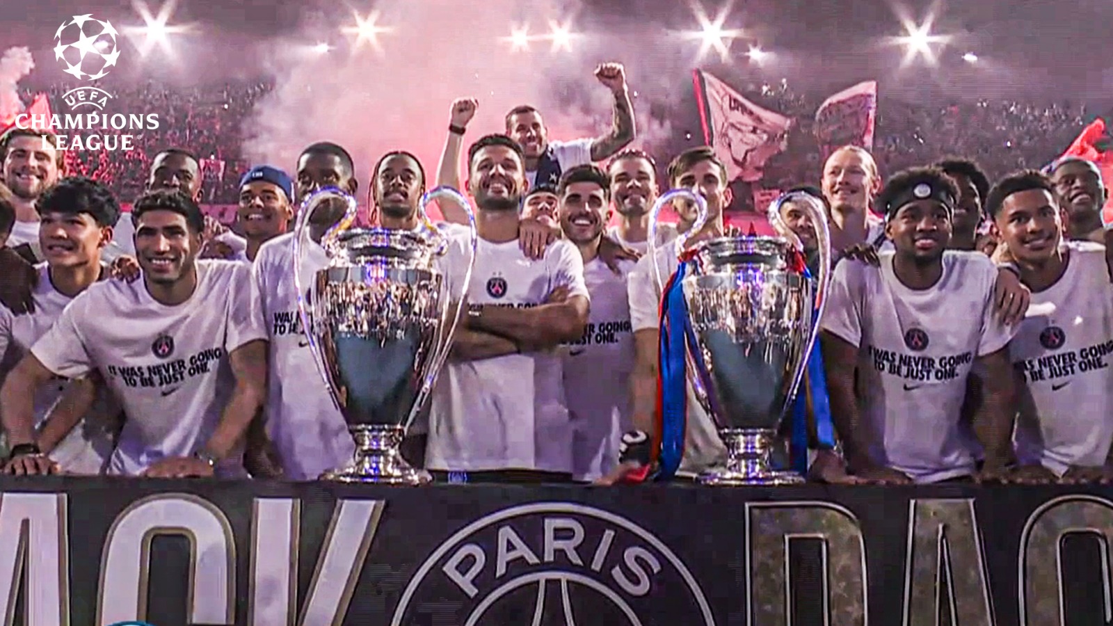 Ligue des Champions : Revivez les célébrations du PSG au Parc des Princes