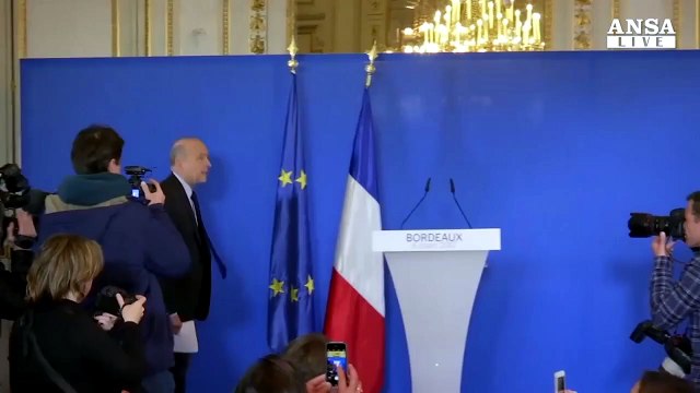 Juppe': non saro' candidato alla presidenza