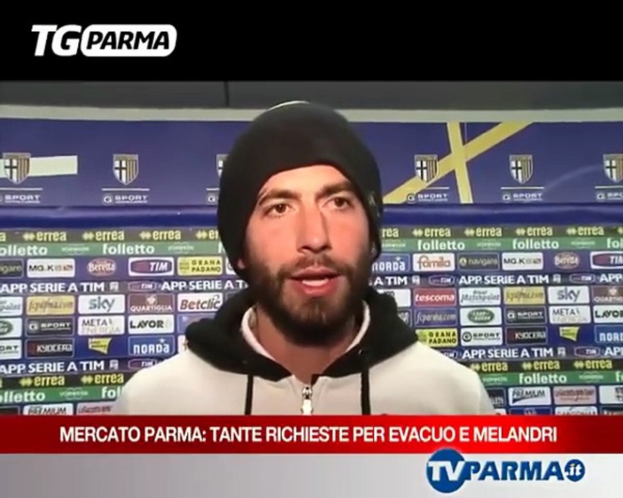 Il mercato del Parma: tante richieste per Evacuo e Melandri