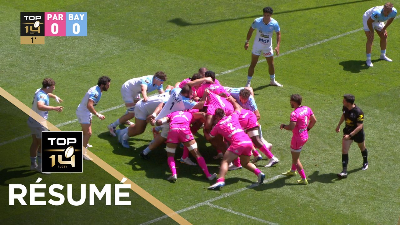 TOP 14 Saison 2025-2026 J25 - Résumé Stade Français Paris - Aviron Bayonnais