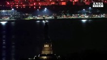 Lady Liberty si 'spegne' per diverse ore