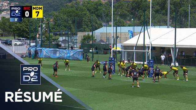 PRO D2 Saison 2025-2026 - Access match - Stade Niçois Rugby - Stade Montois Rugby