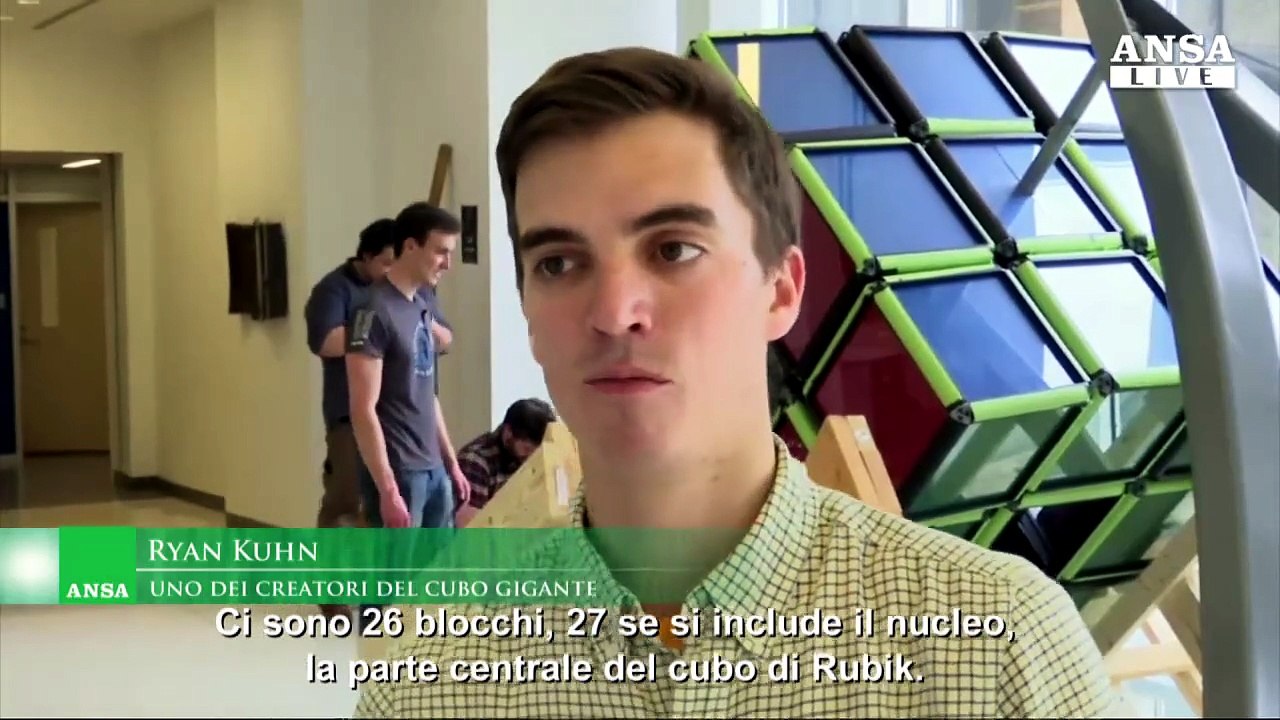 Quando il Cubo di Rubik e' gigante