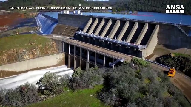 Diga California a rischio, evacuate 188mila persone