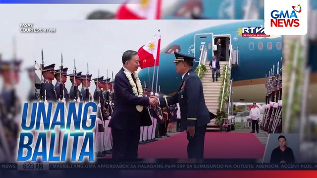 Vietnamese Pres. Tô Lâm, nasa Pilipinas para sa 2-day state visit | Unang Balita