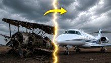 🚨 From Abandoned Wreck to Luxury Jet in Minutes! ✈️