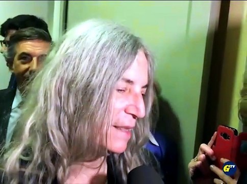 Patti Smith dopo la cerimonia: Sono felice, Parma è una città meravigliosa