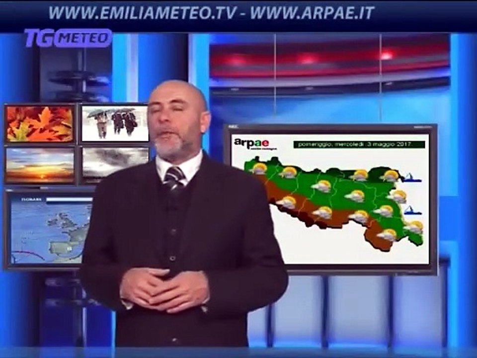 Previsioni meteo per giovedì 4 maggio