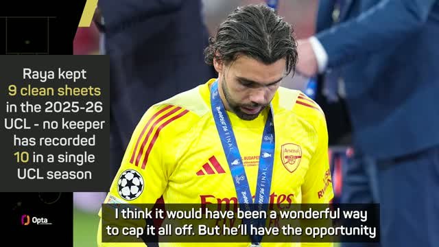 Unai Simon feels for 'devastated' David Raya after UCL final