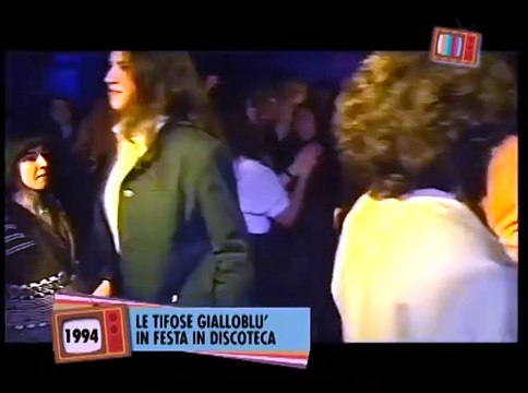 Sembra ieri: le tifose gialloblù in festa in discoteca (1994)