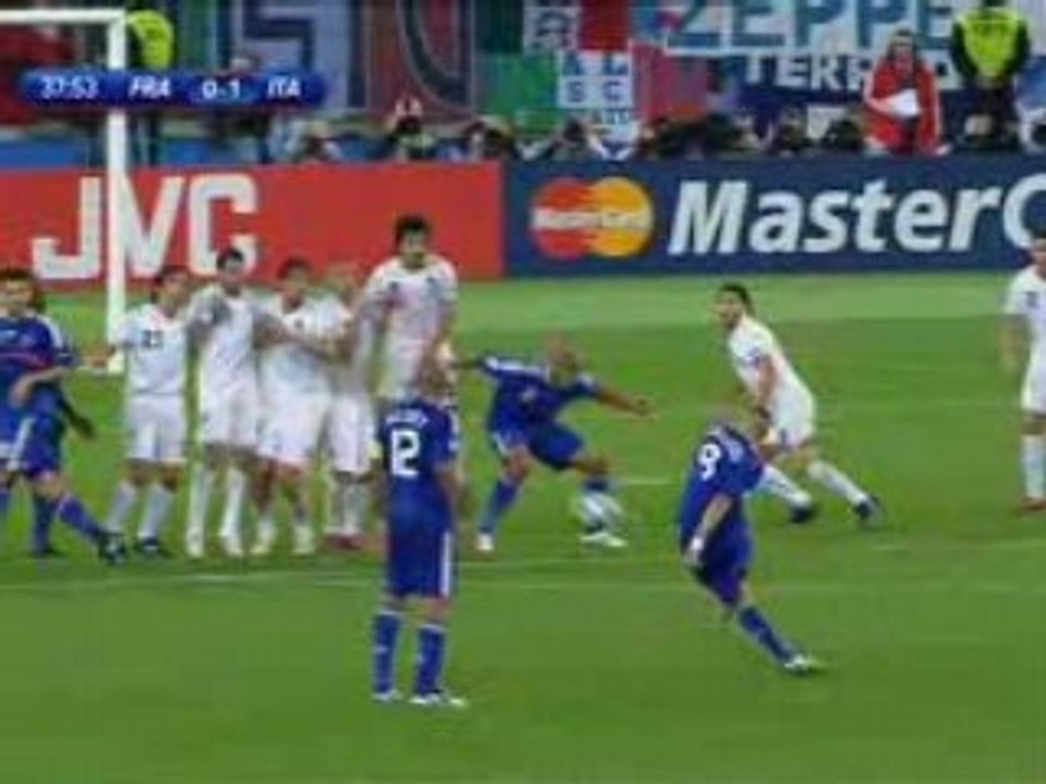 Benzema coup franc