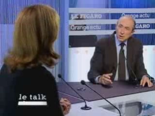 Gérard Collomb invité du Talk Orange/Le Figaro
