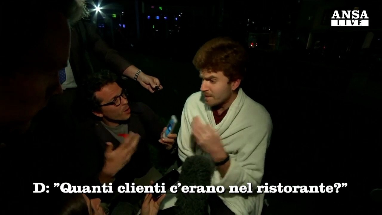 Testimone: "nascosto in un bidone ho sentito tutto"