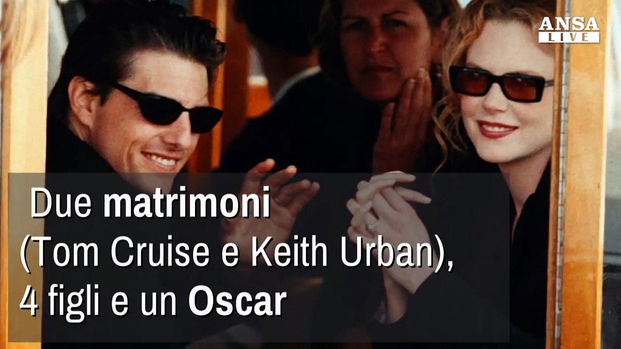 Nicole Kidman fa 50