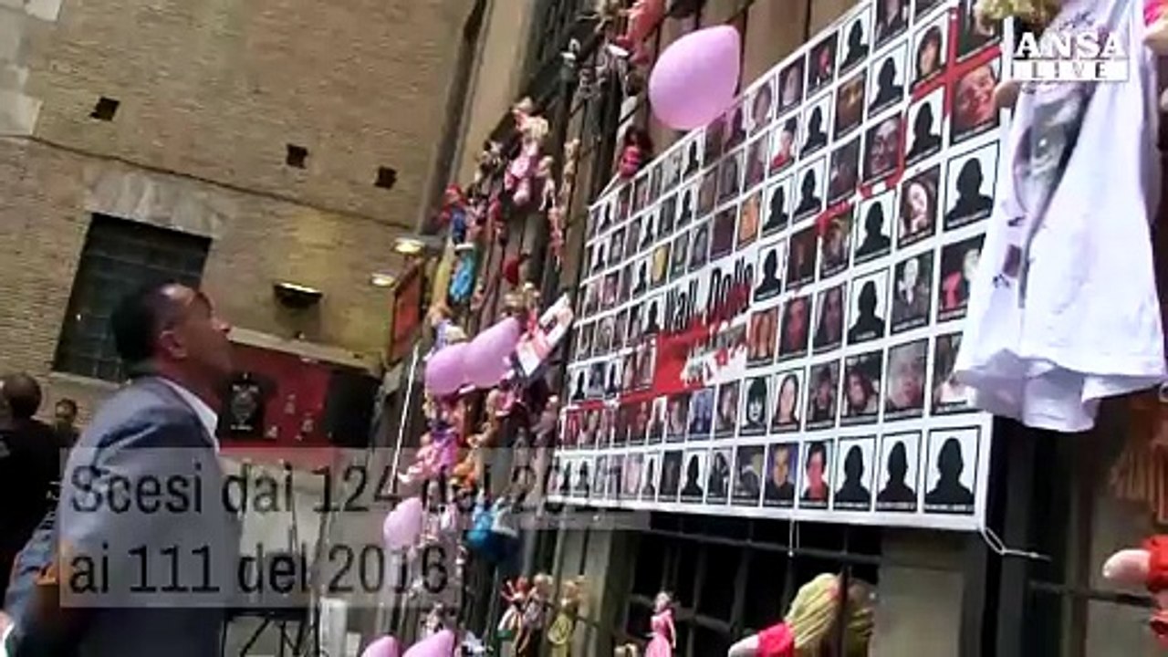 Femminicidi in calo
