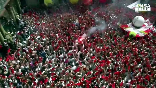 Spagna: al via la Festa di San Firmino a Pamplona