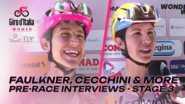 Cecchini: Very special for an Italian to pass your own village | Interview Giro d'Italia Women 2026