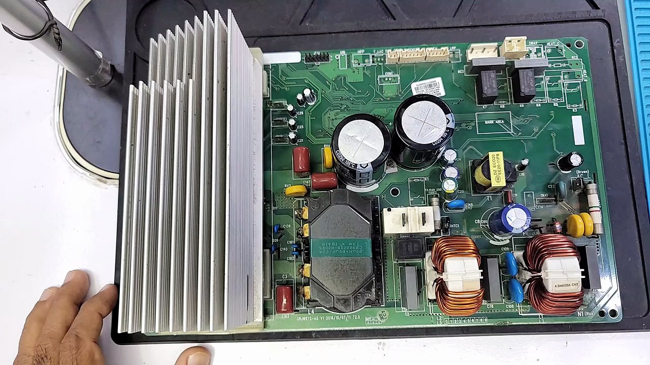 Gree Dc inverter ac H1 error outdoor pcb - Babar Electronics HVACR