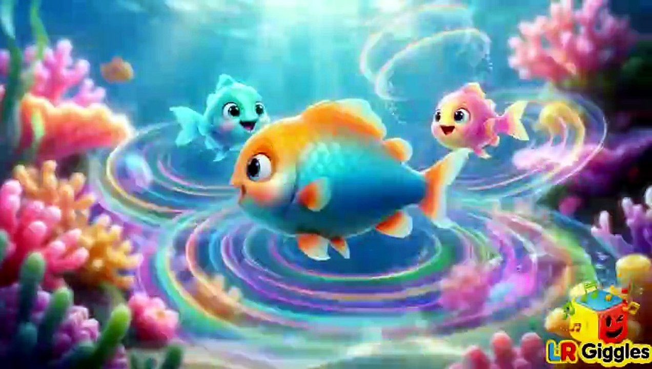 Magic Baby Fishy Family Dance Song! 🐠✨ Swim & Sing with Baby Fishy! 🐟💫 | LR Craze