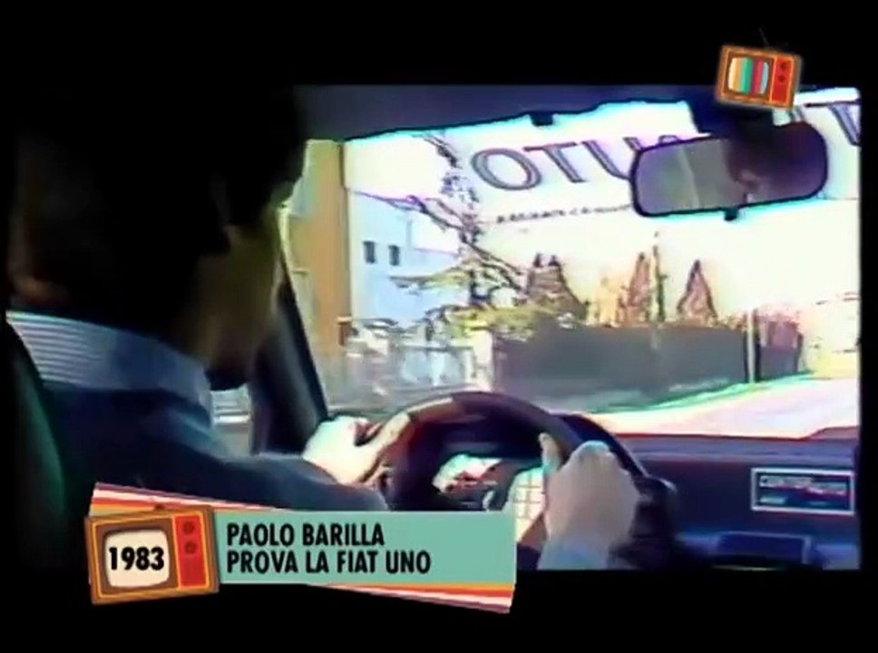 Sembra ieri: Paolo Barilla prova la Fiat Uno (1983)