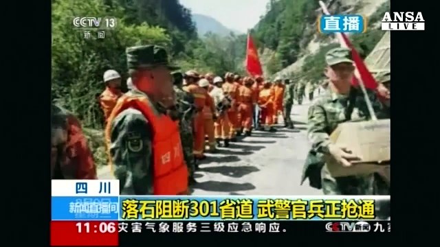 Terremoto in Cina, almeno 12 i morti nel Sichuan