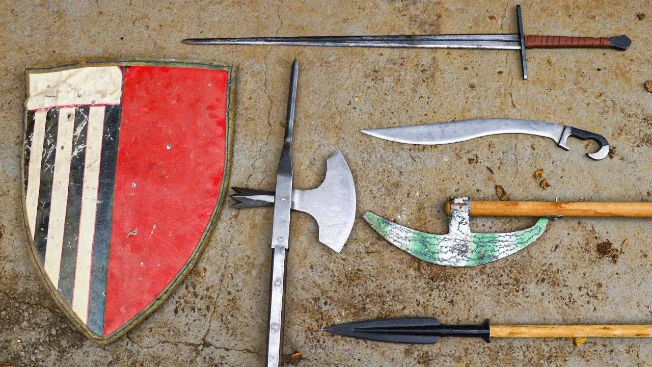 Testing the Medieval Weapons Most Used in Battle