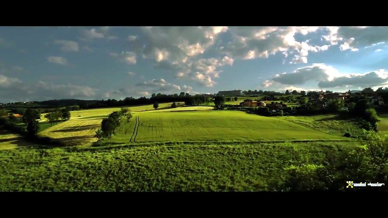 Le colline di Parma viste dal drone