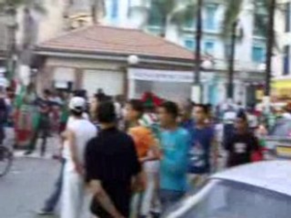 Defilé veille du depart a Blida JSMB - WAT 4