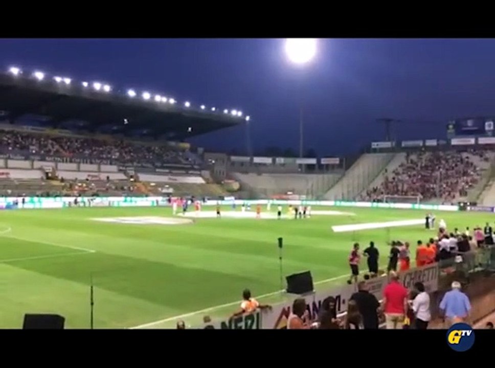 Cerimonia di apertura e discorso di capitan Lucarelli