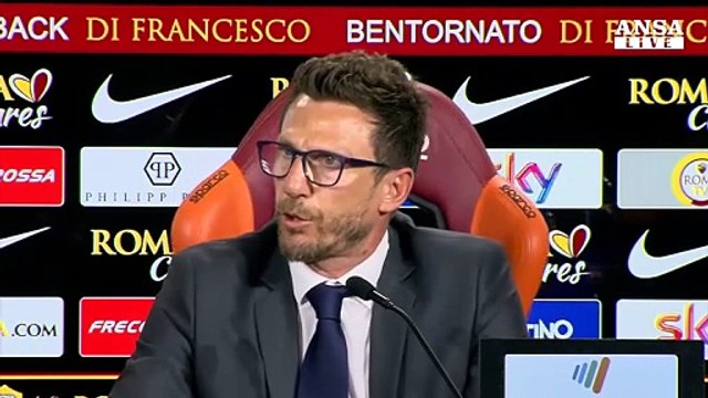 Di Francesco: spero di lavorare con Totti