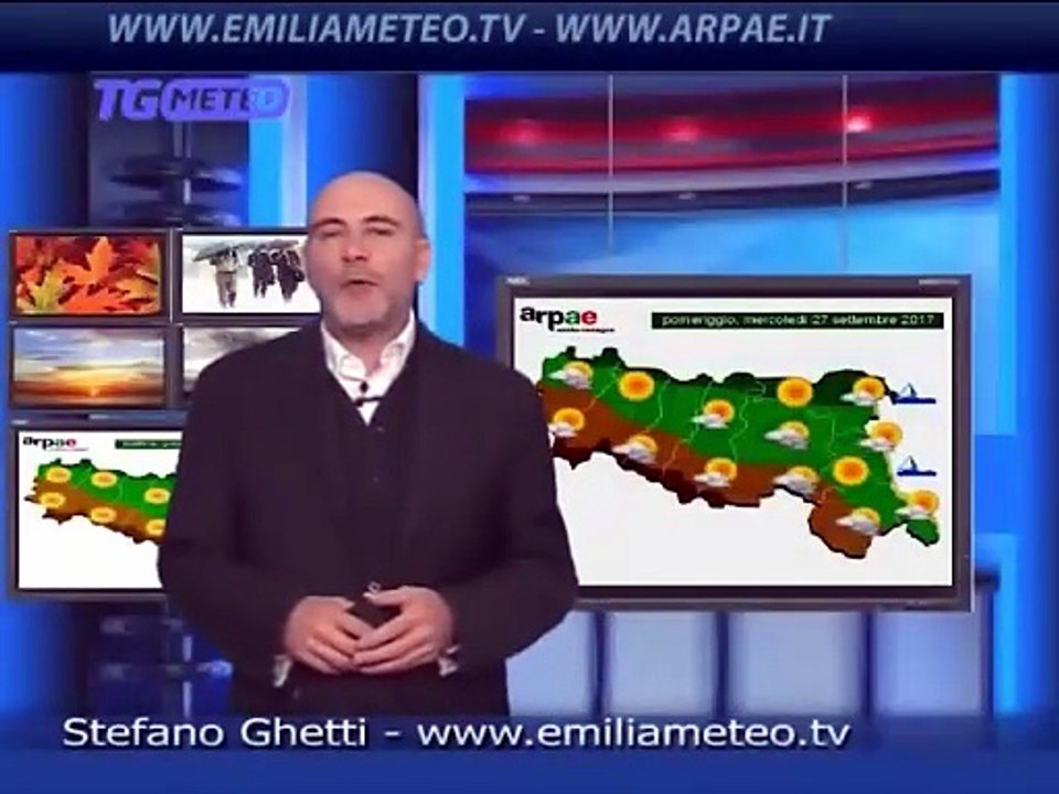 Il meteo di giovedì 28 settembre