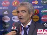 Domenech  demande Estelle Denis en mariage